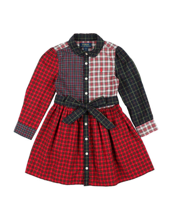 Picture of Plaid Cotton Fun Shirtdress
